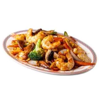Chop Suey con gambas