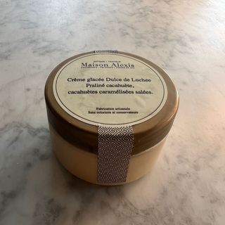Crème glacée Dulce de Luchee Praliné cacahuète 250 Gr