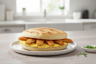 Chapati Omelette Fromage Cordon Bleu Extra Cheese Triangle