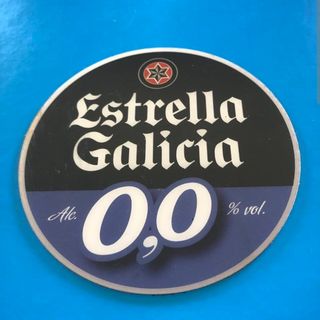 Cerveza Estrella 0,0 sin alcohol (330 ml.)