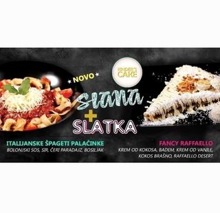 ITALIJANSKE ŠPAGETI PALAČINKE - BOLONJEZ SOS + FANCY RAFFAELLO PALAČINKA 