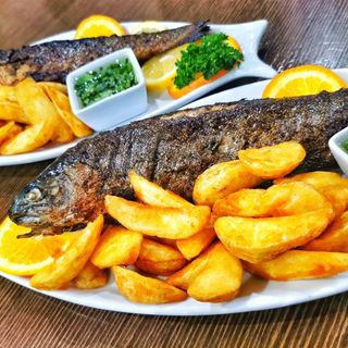 Pastrmka na žaru 350g