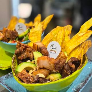 Ceviche de Chicharron.