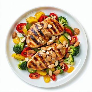 216 Pollo mandorle