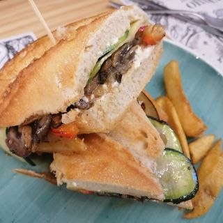 Bocata Vegetal Plancha