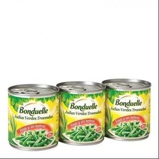 Judías Verdes Troceadas Finas Bonduelle s/ Lactosa 3x130 Gr.
