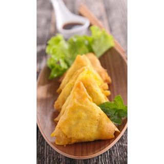 Feta and Coriander Samosa