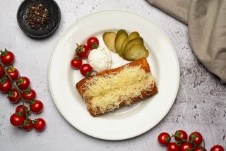 Slane palačinke sa pršutom