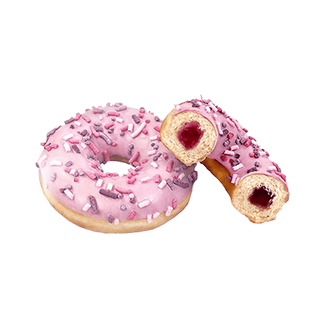 Донат з начинкою Лісова ягода