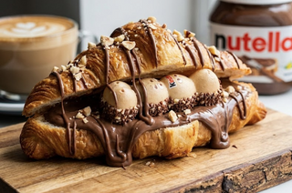 Croissant De Nutella Y Happy Hippo