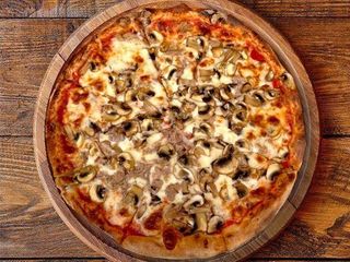 Піца Тунець+Цибуля+Гриби 35 см  / Tonno&Cipolla&Funghi (600g)