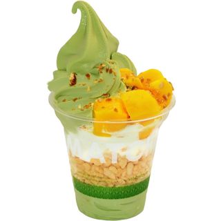 Mango sundae