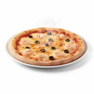 Pizza De Gambas (30 Cm.)