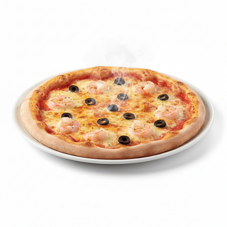 Pizza De Gambas (30 Cm.)