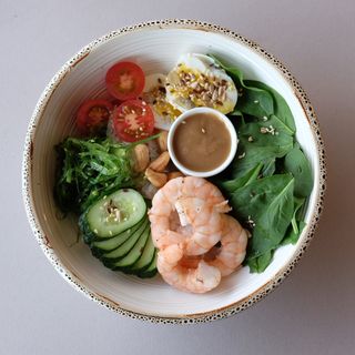 Боул з креветкою