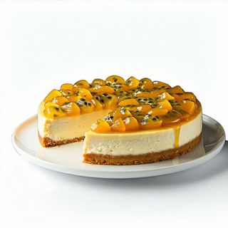 Cheesecake al passion fruit