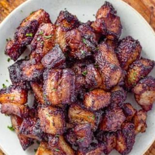 DRY FRY PORK(Served with a choice of rice,chips,chapati,ugali)