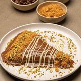 Crêpe Nutella kunafa pistache