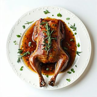 Anatra arrosto con aromi