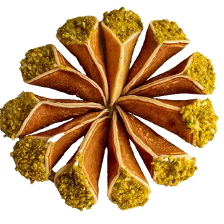 Atayef ashta pistache la pièce 