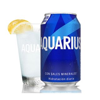 Aquarius Limón lata 330ml.