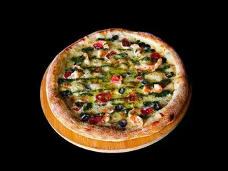 Піца з креветками (450g)
