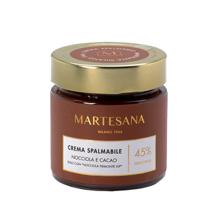 Crema spalmabile di nocciola Piemonte IGP e cacao