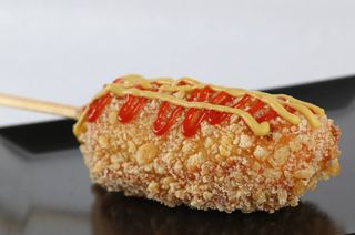 Korean Cheese Corn Dog - 1 pezzo