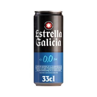 Cerveza Estrella Galicia 0,0 (330 Ml.)