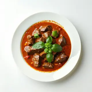 Manzo al curry
