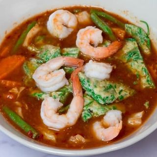 123.Gambas Con Salsa Sha Cha