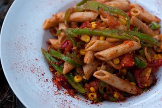 Posne integralne penne arrabbiata