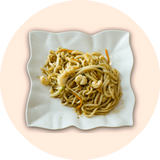 Udón Con Langostinos