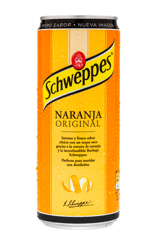 Schweppes Naranja Lata (330 Ml.)