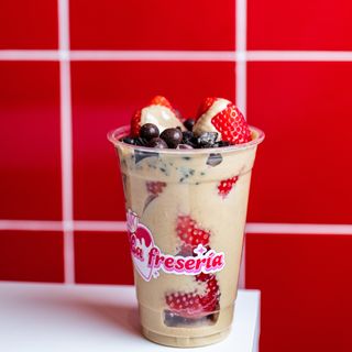 Fresas Con Crema De Pistacho Artesanal