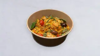 Pasta fresh z łososiem