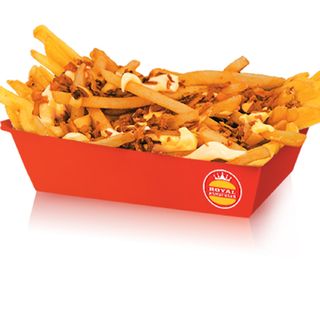 Картопля фрі з цибулею