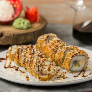 Maki frito de pato (8 uds.)