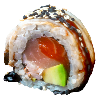 Рол Каліфорнія у вугрі (8шт/274г)