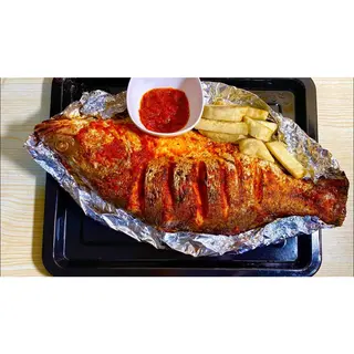 Grilled Whole  Croaker