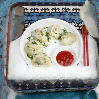 Манты с мясом (5шт)