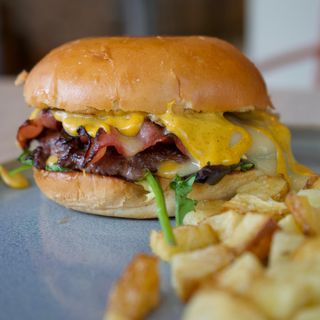 Burger Curry y Mango 2 x Carne Smash De Vaca MADURADA 180Gr.