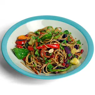 Spaghetti po azjatycku (wegańskie)