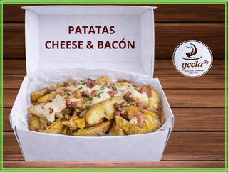 Patatas Cheese & Bacon Veganas
