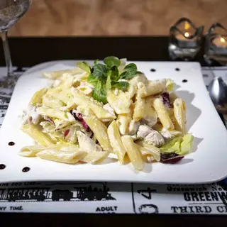 Paste cu muschi de vita si ciuperci