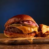 Hamburguesa de buey ganadería Veneroclaro