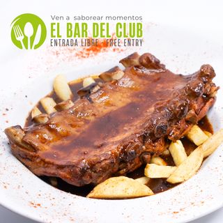 Costillas a la barbacoa