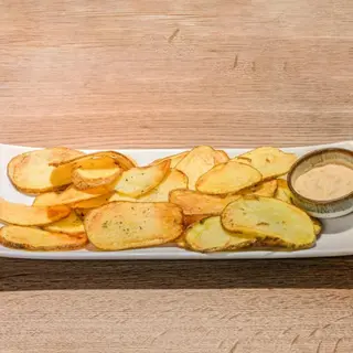 Patatas baby alioli