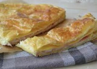 Sfogliata al prosciutto
