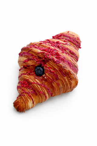 Croissant cu Afine și Vanilie